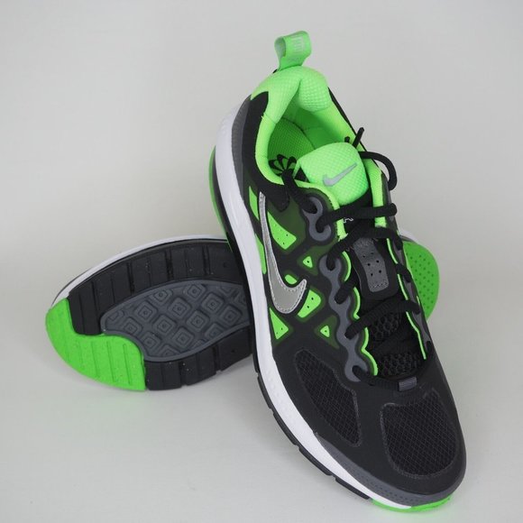 Nike Air Max Genome GS Boys Shoes Running Black Sneakers - Picture 9 of 11